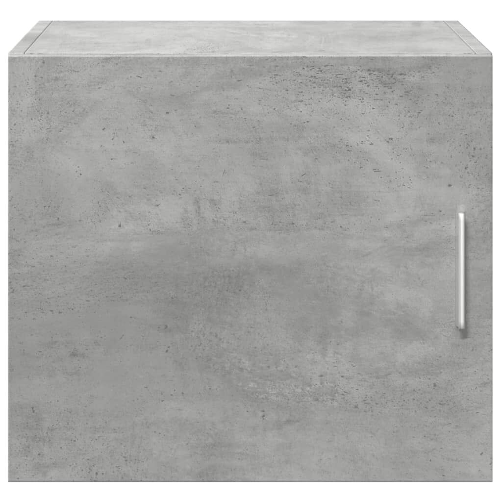 vidaXL Ντουλάπι Τοίχου Γκρι Σκυρ. 45x42,5x40 εκ. Επεξεργασμένο Ξύλο