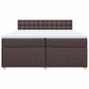 vidaXL &Kappa;&rho;&epsilon;&beta;ά&tau;&iota; Boxspring &mu;&epsilon; &Sigma;&tau;&rho;ώ&mu;&alpha; &Sigma;&kappa;&omicron;ύ&rho;&omicron; &Kappa;&alpha;&phi;έ 200x200 &epsilon;&kappa;. &Upsilon;&phi;&alpha;&sigma;&mu;ά&tau;&iota;&nu;&omicron;