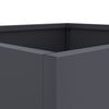 vidaXL Ζαρντινιέρα Ανθρακί 49x47x46 εκ. από Χάλυβα
