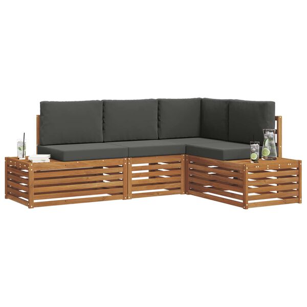 vidaXL &Sigma;&epsilon;&iota;&rho;ά &Kappa;&alpha;&nu;&alpha;&pi;έ &Epsilon;&xi;&omega;&tau;&epsilon;&rho;&iota;&kappa;&omicron;ύ 4 &Tau;&epsilon;&mu;ά&chi;&iota;&omicron; &Phi;&upsilon;&sigma;&iota;&kappa;ό &kappa;&alpha;&iota; &Alpha;&nu;&theta;&rho;&alpha;&kappa;ί