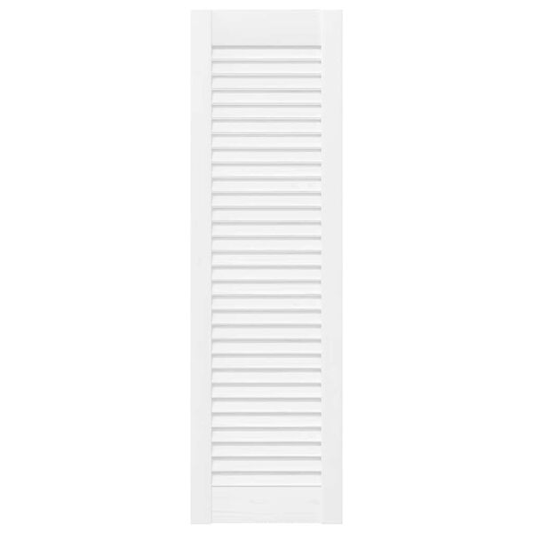 vidaXL &Pi;ό&rho;&tau;&epsilon;&sigmaf; &nu;&tau;&omicron;&upsilon;&lambda;&alpha;&pi;&iota;ώ&nu; Louvred Design 2 &tau;&epsilon;&mu;ά&chi;&iota;&alpha; &Lambda;&epsilon;&upsilon;&kappa;ό 99x29,5 cm