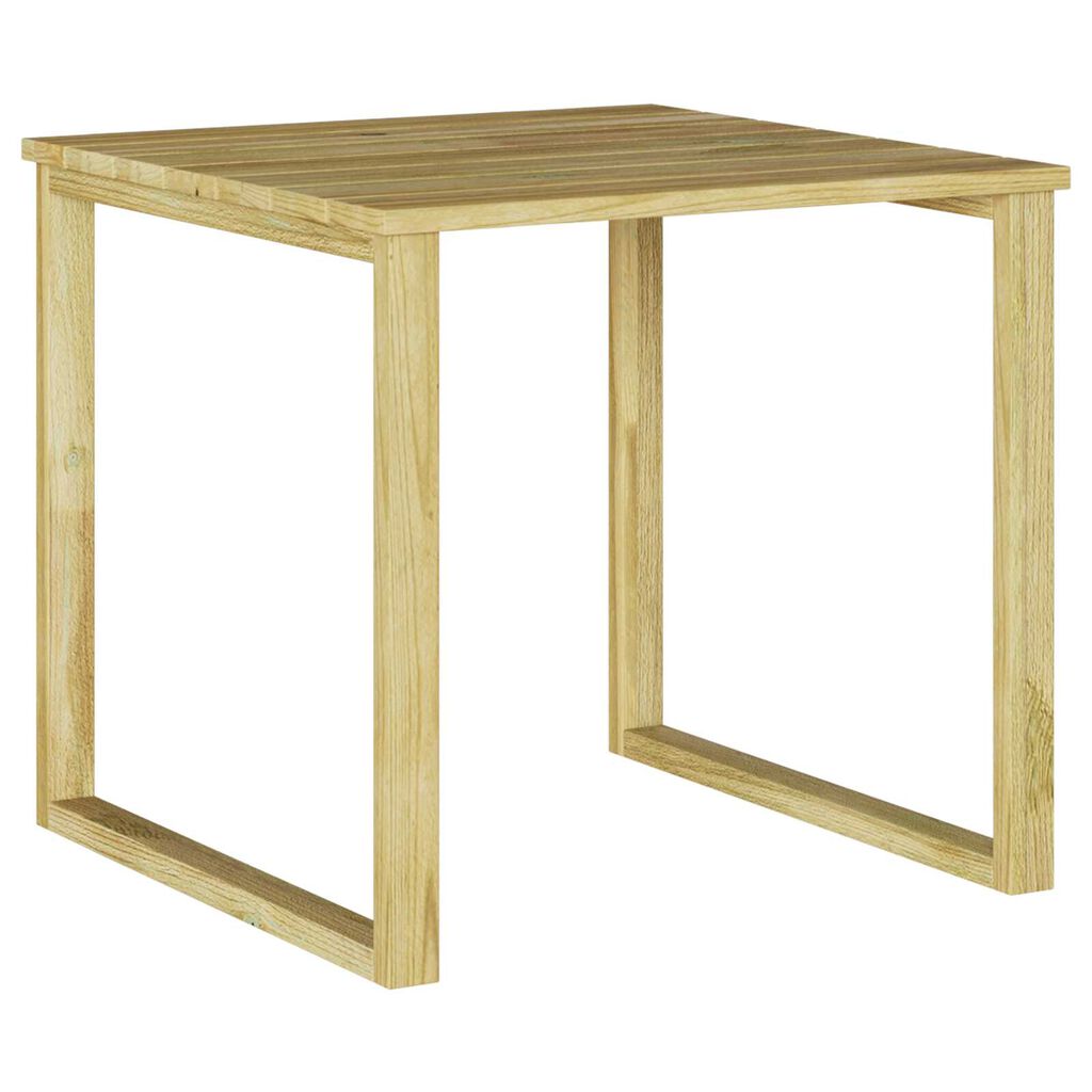 vidaXL Τραπέζι Χαλάρωσης 50.5x50.5x46 εκ. Κατεργασμένο Πεύκο