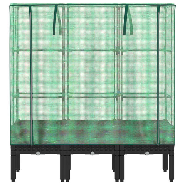 vidaXL &Zeta;&alpha;&rho;&nu;&tau;&iota;&nu;&iota;έ&rho;&alpha; &Upsilon;&pi;&epsilon;&rho;&upsilon;&psi;. &Kappa;ά&lambda;&upsilon;&mu;&mu;&alpha; &Theta;&epsilon;&rho;&mu;&omicron;&kappa;&eta;&pi;ί&omicron;&upsilon; Ό&psi;&eta; &Rho;&alpha;&tau;ά&nu; 120x40x140 &epsilon;&kappa;