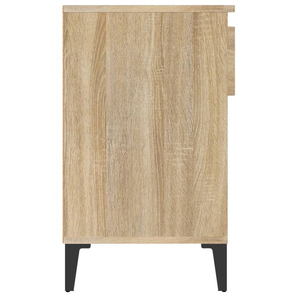 vidaXL Παπουτσοθήκη Sonoma Δρυς 102x36x60 εκ. από Επεξεργασμένο Ξύλο