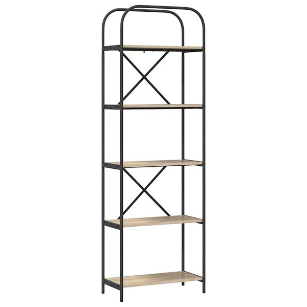 vidaXL &Rho;ά&phi;&iota; &Beta;&iota;&beta;&lambda;ί&omega;&nu; &Delta;&rho;ύ&sigmaf; Sonoma 60 x 30 x 183 &epsilon;&kappa; &Epsilon;&pi;&epsilon;&xi;&epsilon;&rho;&gamma;&alpha;&sigma;&mu;έ&nu;&omicron; &xi;ύ&lambda;&omicron;