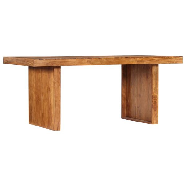 vidaXL Τραπεζαρία 180 x 90 x 75 εκ. από Μασίφ Ξύλο Ακακίας