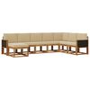 vidaXL &Sigma;&epsilon;&iota;&rho;ά &Kappa;&alpha;&nu;&alpha;&pi;έ &Epsilon;&xi;&omega;&tau;&epsilon;&rho;&iota;&kappa;&omicron;ύ &mu;&epsilon; &mu;&alpha;&xi;&iota;&lambda;ά&rho;&iota; 8 pcs &Phi;&upsilon;&sigma;&iota;&kappa;ό &kappa;&alpha;&iota; &Mu;&pi;&epsilon;&zeta;
