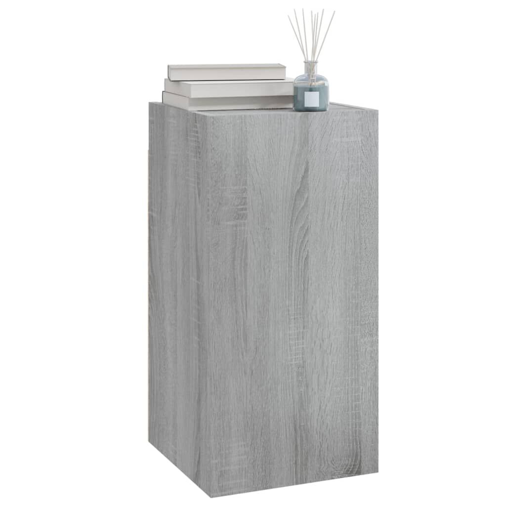 vidaXL Έπιπλο Τηλεόρασης Γκρι Sonoma 30,5x30x60 εκ. από Επεξεργ. Ξύλο