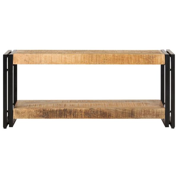 vidaXL Έπιπλο Τηλεόρασης 90 x 30 x 40 εκ. από Μασίφ Ξύλο Μάνγκο