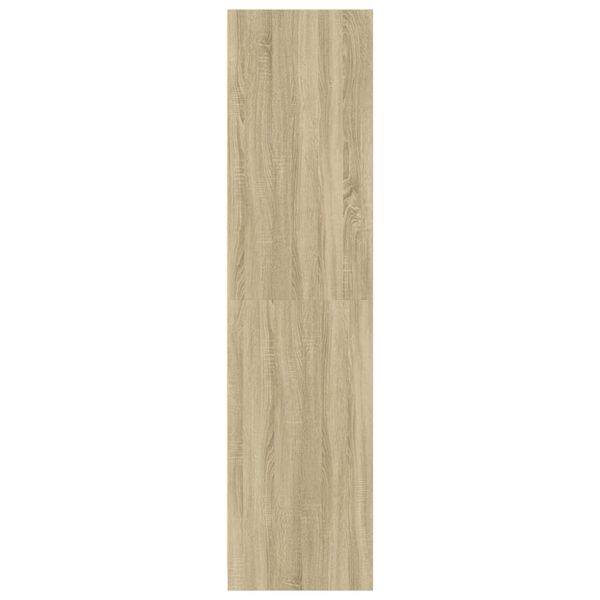 vidaXL Ντουλάπα Sonoma Δρυς 30x50x200 εκ. από Επεξεργασμένο Ξύλο