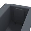 vidaXL Ζαρντινιέρες για Ευρωπαλέτες 12 τεμ. Γκρι 36x13,5x9,5 εκ. PP