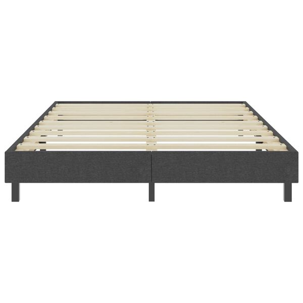 vidaXL Πλαίσιο Κρεβατιού Boxspring Γκρι 140 x 200 εκ. Υφασμάτινο
