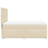 vidaXL &Kappa;&rho;&epsilon;&beta;ά&tau;&iota; Boxspring &mu;&epsilon; &Sigma;&tau;&rho;ώ&mu;&alpha; &Kappa;&rho;&epsilon;&mu; 140x190 &epsilon;&kappa;. &Upsilon;&phi;&alpha;&sigma;&mu;ά&tau;&iota;&nu;&omicron;