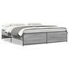 vidaXL &Pi;&lambda;&alpha;ί&sigma;&iota;&omicron; &Kappa;&rho;&epsilon;&beta;&alpha;&tau;&iota;&omicron;ύ &Gamma;&kappa;&rho;&iota; Sonoma 200x200 &epsilon;&kappa;. &Epsilon;&pi;&epsilon;&xi;. &Xi;ύ&lambda;&omicron; & &Mu;έ&tau;&alpha;&lambda;&lambda;&omicron;