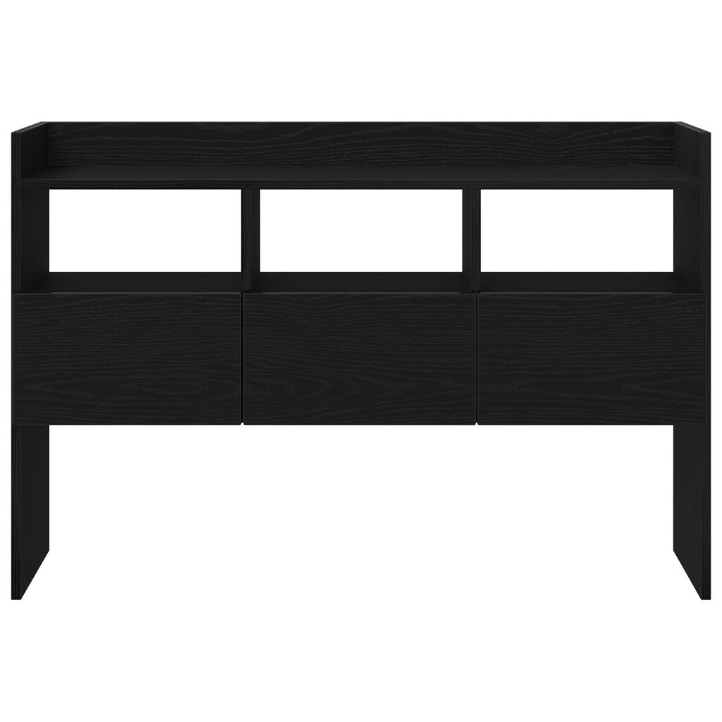 vidaXL Μπουφές Μαύρο Δρυς 105x30x70 εκ. από Επεξεργασμένο Ξύλο