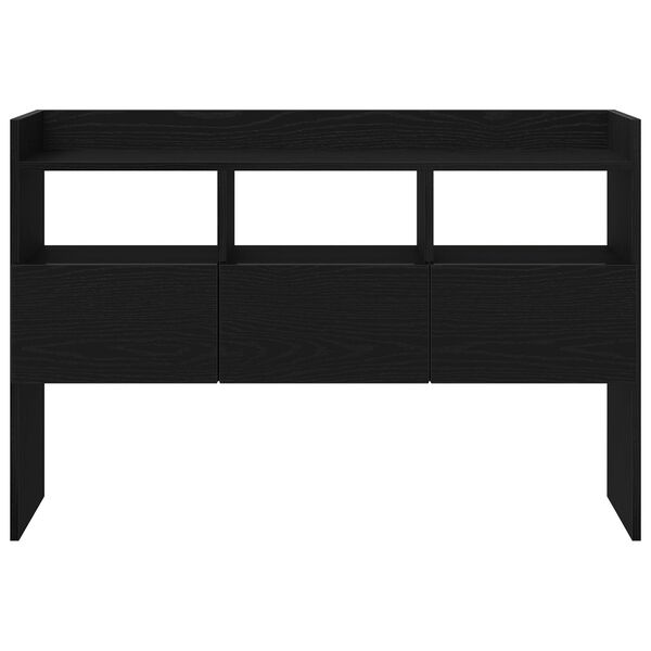 vidaXL Μπουφές Μαύρο Δρυς 105x30x70 εκ. από Επεξεργασμένο Ξύλο
