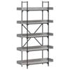 vidaXL &Beta;&iota;&beta;&lambda;&iota;&omicron;&theta;ή&kappa;&eta; 5 &Epsilon;&pi;&iota;&pi;έ&delta;&omega;&nu; &Gamma;&kappa;&rho;&iota; Sonoma 100x33x180,5&epsilon;&kappa;. &Epsilon;&pi;&epsilon;&xi;&epsilon;&rho;&gamma;. &Xi;ύ&lambda;&omicron;