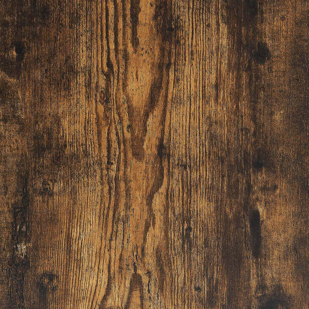 vidaXL Κομοδίνο Καπνιστή Δρυς 39x35x125 εκ. από Επεξεργασμένο Ξύλο