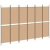vidaXL &Delta;&iota;&alpha;&chi;&omega;&rho;&iota;&sigma;&tau;&iota;&kappa;ό &Delta;&omega;&mu;&alpha;&tau;ί&omicron;&upsilon; 6-&Pi;ά&nu;&epsilon;&lambda; &Mu;&pi;&epsilon;&zeta; 300 x 200 cm Ύ&phi;&alpha;&sigma;&mu;&alpha;
