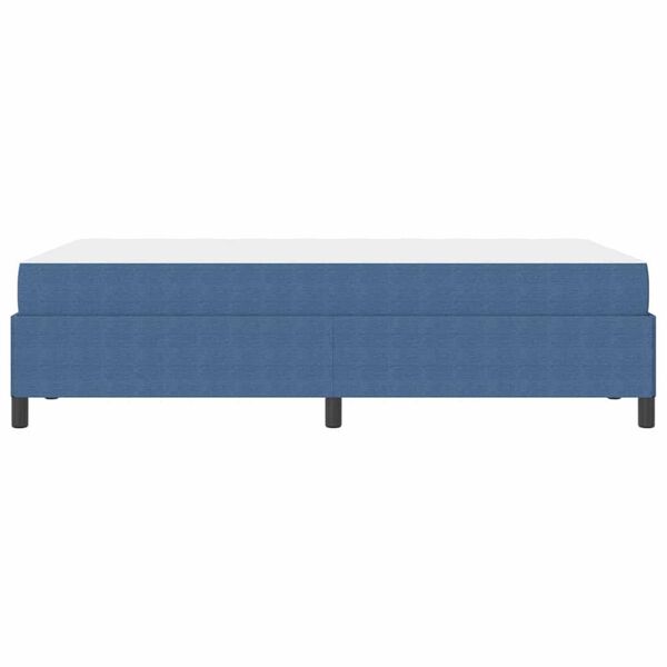 vidaXL Σκελετός Κρεβατιού Μπλε 120 x 200 cm Βελούδο