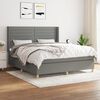 vidaXL &Kappa;&rho;&epsilon;&beta;ά&tau;&iota; Boxspring &mu;&epsilon; &Sigma;&tau;&rho;ώ&mu;&alpha; &Sigma;&kappa;&omicron;ύ&rho;&omicron; &Gamma;&kappa;&rho;&iota; 180x200 &epsilon;&kappa; &Upsilon;&phi;&alpha;&sigma;&mu;ά&tau;&iota;&nu;