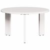 vidaXL Τραπεζάκι σαλονιού 2 pcs Λευκό 47.5 x 47.5 x 27 εκ.