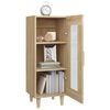 vidaXL Ντουλάπι Sonoma Δρυς 34,5x34x90 εκ. από Επεξεργασμένο Ξύλο