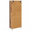 vidaXL Highboard &Pi;&alpha;&lambda;&iota;ό &Xi;ύ&lambda;&omicron; 69,5 x 34 x 180 &epsilon;&kappa;. &Epsilon;&pi;&epsilon;&xi;&epsilon;&rho;&gamma;&alpha;&sigma;&mu;έ&nu;&omicron; &xi;ύ&lambda;&omicron;