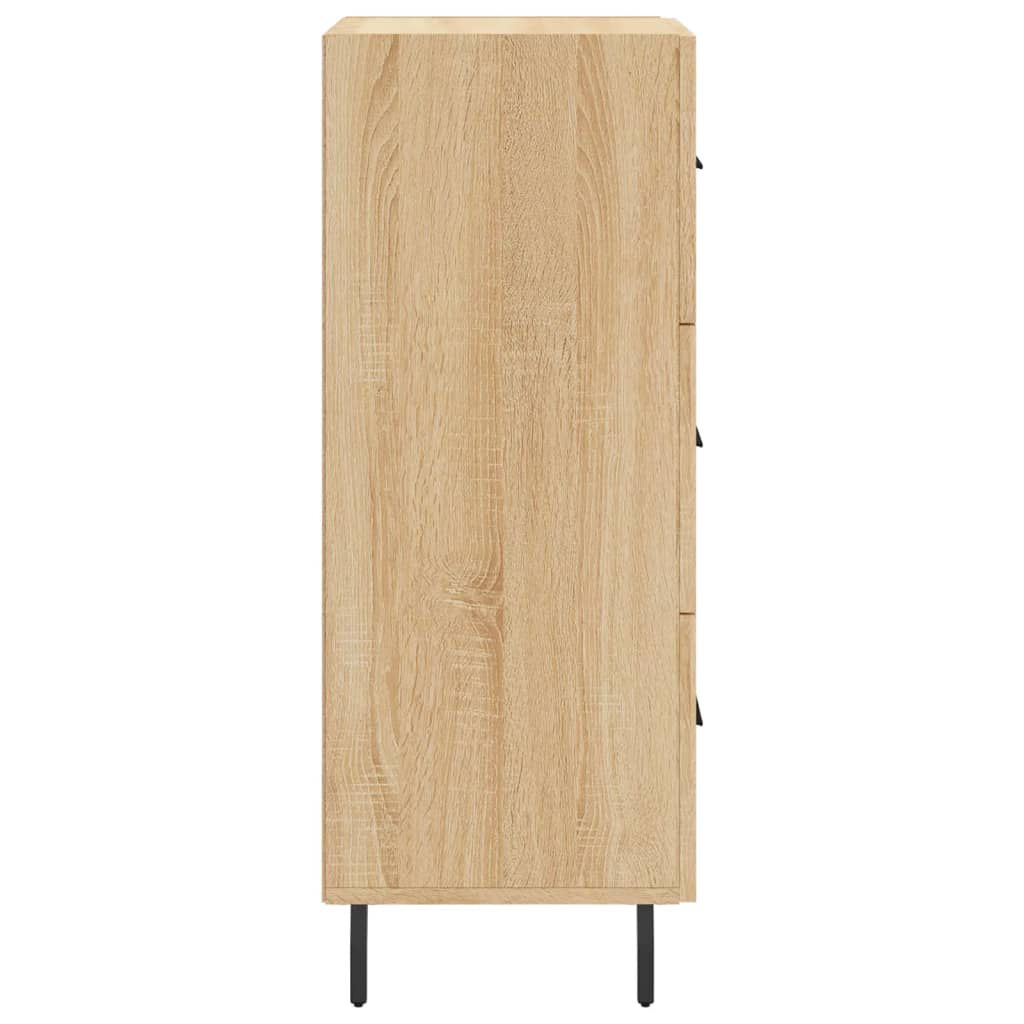 vidaXL Ντουλάπι Sonoma Δρυς 34,5x34x90 εκ. από Επεξεργασμένο Ξύλο