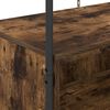 vidaXL Ράφι Ρούχων Καφέ 100 x 44 x 160 εκ Επεξεργασμένο ξύλο