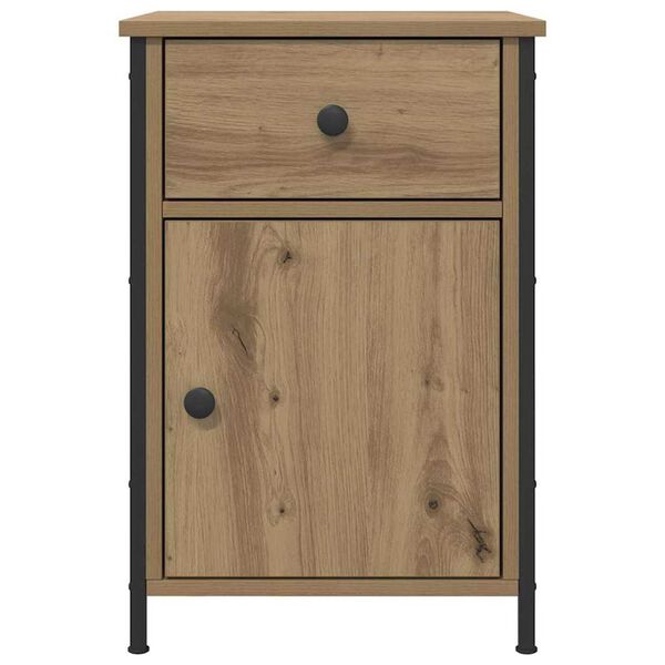 vidaXL Κομοδίνο 2 pcs artisan δρυς 40 x 42 x 60 εκ. Επεξεργασμένο ξύλο