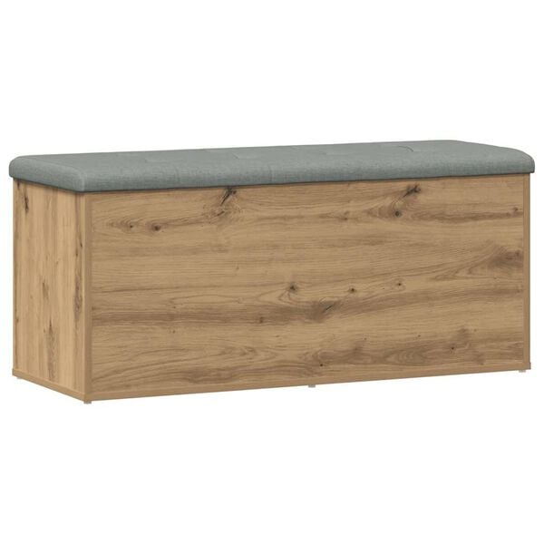 Πάγκος αποθήκευσης vidaXL Artisan Oak 102x42x45 cm Κατασκευασμένο ξύλο