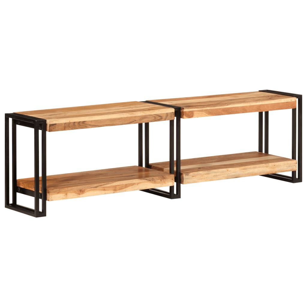 vidaXL Έπιπλο Τηλεόρασης 140 x 30 x 40 εκ. από Μασίφ Ξύλο Ακακίας