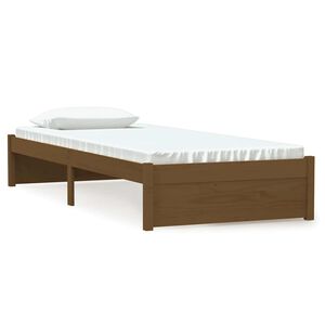 vidaXL &Pi;&lambda;&alpha;ί&sigma;&iota;&omicron; &Kappa;&rho;&epsilon;&beta;&alpha;&tau;&iota;&omicron;ύ &Mu;&epsilon;&lambda;ί 75x190 &epsilon;&kappa;. &Xi;ύ&lambda;&omicron; &Pi;&epsilon;ύ&kappa;&omicron;&upsilon; Small Single