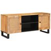vidaXL &Nu;&tau;&omicron;&upsilon;&lambda;ά&pi;&iota; TV &mu;&epsilon; &rho;ά&phi;&iota; &Kappa;&alpha;&phi;έ 105 x 33 x 46 &epsilon;&kappa;. &Sigma;&tau;&epsilon;&rho;&epsilon;ό &xi;ύ&lambda;&omicron; &mu;ά&nu;&gamma;&kappa;&omicron;