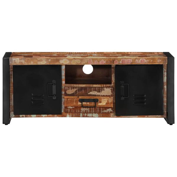 ντουλάπι τηλεόρασης vidaXL 100x30x40 cm από μασίφ ξύλο αναγεννημένο