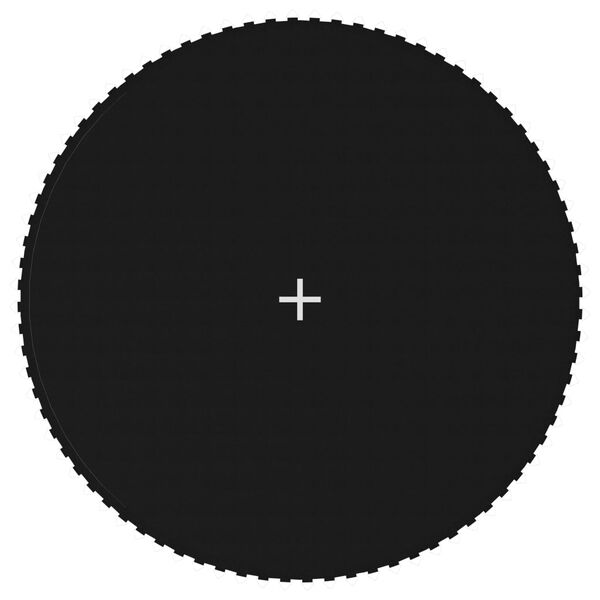 vidaXL Σεντόνι Αναπήδησης Μαύρο για Στρογγυλό Τραμπολίνο 4,27 μ.