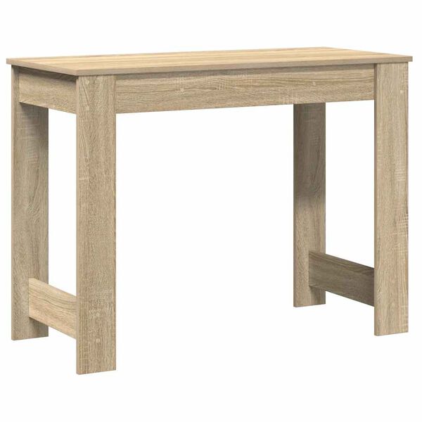 vidaXL Γραφείο Sonoma Δρυς 100x45x75 εκ. από Επεξεργασμένο Ξύλο