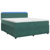vidaXL &Kappa;&rho;&epsilon;&beta;ά&tau;&iota; box spring &mu;&epsilon; &sigma;&tau;&rho;ώ&mu;&alpha; &Sigma;&kappa;&omicron;ύ&rho;&omicron; &Pi;&rho;ά&sigma;&iota;&nu;&omicron; 200 x 200 cm