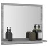 vidaXL Καθρέφτης Μπάνιου Γκρι Sonoma 40x10,5x37 εκ. Επεξεργασμένο Ξύλο