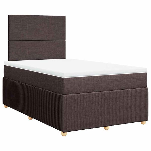vidaXL &Kappa;&rho;&epsilon;&beta;ά&tau;&iota; Boxspring &mu;&epsilon; &Sigma;&tau;&rho;ώ&mu;&alpha; &Sigma;&kappa;&omicron;ύ&rho;&omicron; &Kappa;&alpha;&phi;έ 120x190 &epsilon;&kappa; &Upsilon;&phi;&alpha;&sigma;&mu;ά&tau;&iota;&nu;&omicron;