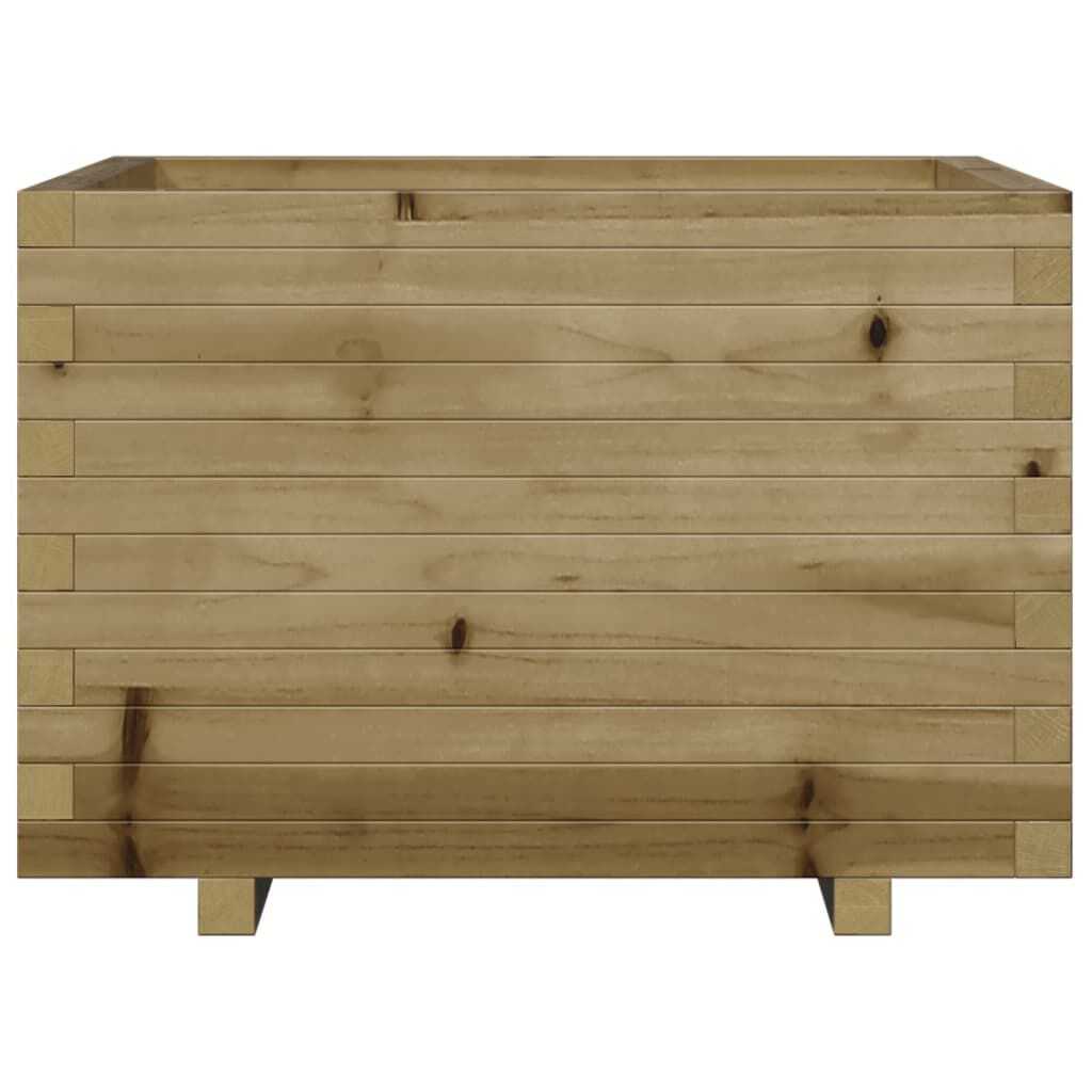 vidaXL Ζαρντινιέρα Κήπου 70x70x49,5 εκ. από Εμποτισμένο Ξύλο Πεύκου