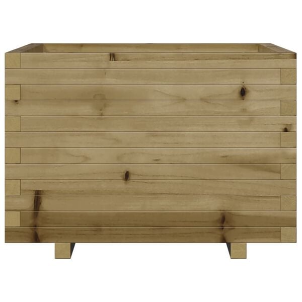vidaXL Ζαρντινιέρα Κήπου 70x70x49,5 εκ. από Εμποτισμένο Ξύλο Πεύκου