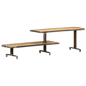 vidaXL Έπιπλο Τηλεόρασης 160 x 30 x 40 εκ. από Μασίφ Ξύλο Μάνγκο