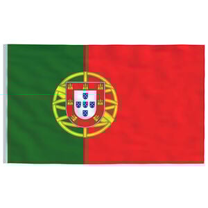 vidaXL Σημαία Πορτογαλίας 90 x 150 εκ.