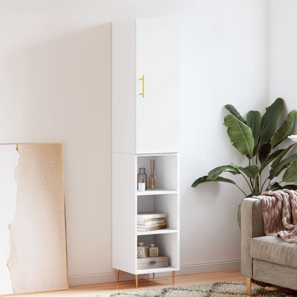 vidaXL &Nu;&tau;&omicron;&upsilon;&lambda;ά&pi;&iota; &Lambda;&epsilon;&upsilon;&kappa;ό 34,5 x 34 x 180 &epsilon;&kappa;. &alpha;&pi;ό &Epsilon;&pi;&epsilon;&xi;&epsilon;&rho;&gamma;&alpha;&sigma;&mu;έ&nu;&omicron; &Xi;ύ&lambda;&omicron;