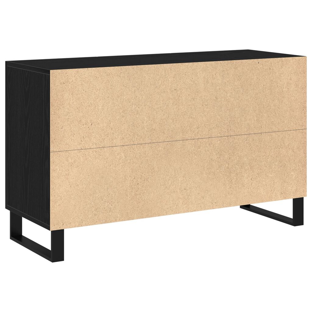 vidaXL Μπουφές Μαύρη Δρυς 100x36x60 εκ. Κατασκευασμένο Ξύλο