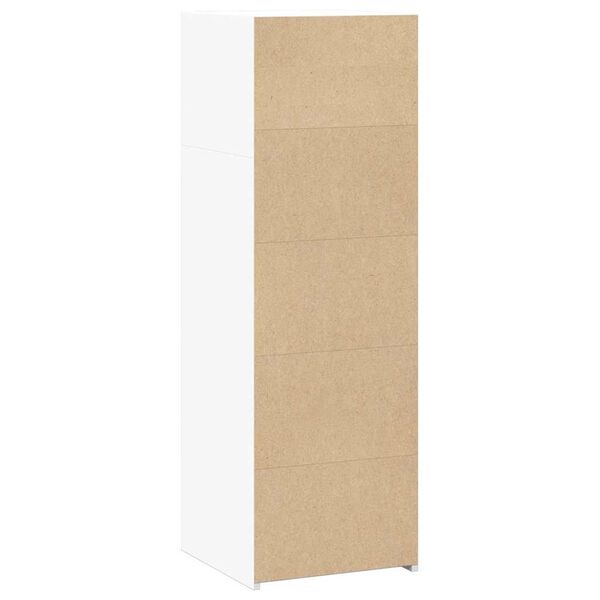 vidaXL Ντουλάπι Λευκό 40x41x124 εκ. από Επεξεργασμένο Ξύλο