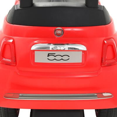 vidaXL Περπατούρα Fiat 500 Κόκκινη