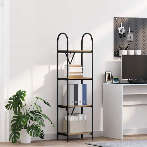 vidaXL &Rho;ά&phi;&iota; &Beta;&iota;&beta;&lambda;ί&omega;&nu; Artisan Oak 40 x 30 x 146 &epsilon;&kappa; &Epsilon;&pi;&epsilon;&xi;&epsilon;&rho;&gamma;&alpha;&sigma;&mu;έ&nu;&omicron; &xi;ύ&lambda;&omicron;